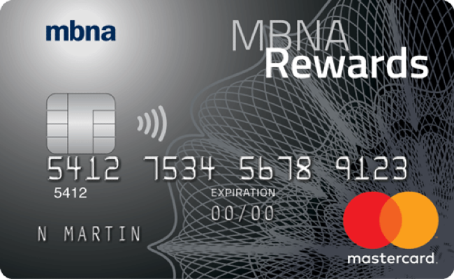 mbna rewards travel mastercard benefits